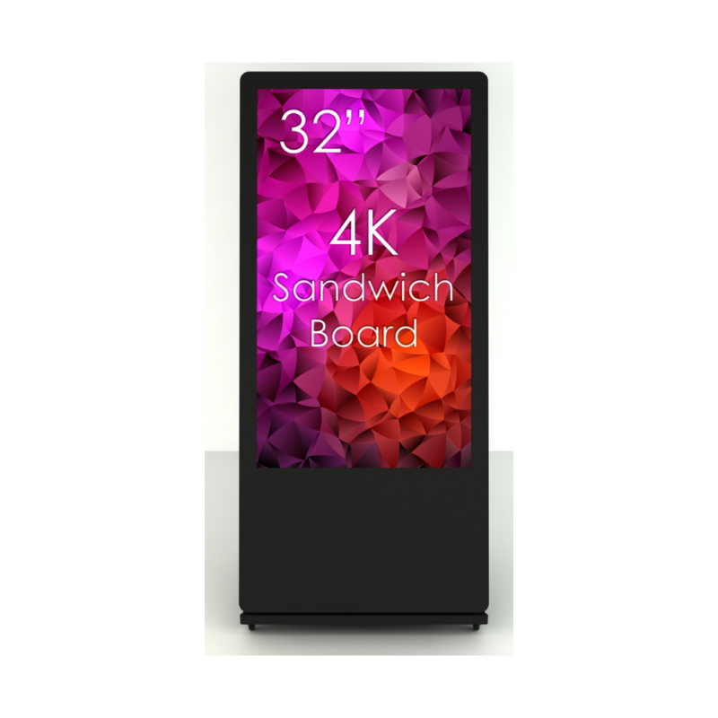 Sandwich Board Nero 4K-542