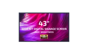 Ultra high brightness screen